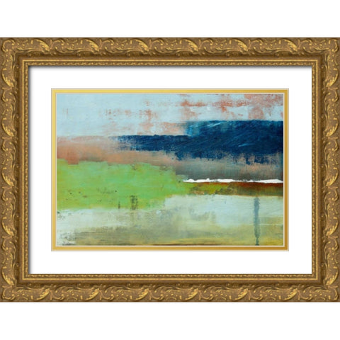 Drift Gold Ornate Wood Framed Art Print with Double Matting by Diliberto, Michael A.