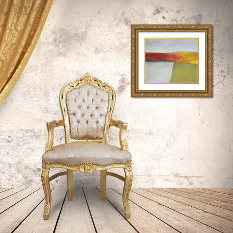 Landscape Overflowing Gold Ornate Wood Framed Art Print with Double Matting by Engeln, Skadi