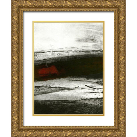 Visible Bones No. 3 Gold Ornate Wood Framed Art Print with Double Matting by Ekstrand, Kris