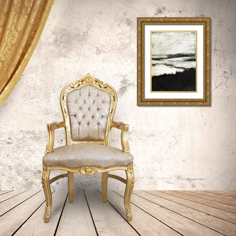 Visible Bones No. 8 Gold Ornate Wood Framed Art Print with Double Matting by Ekstrand, Kris