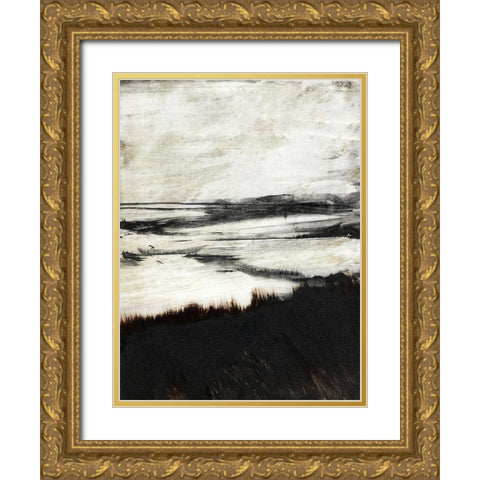 Visible Bones No. 8 Gold Ornate Wood Framed Art Print with Double Matting by Ekstrand, Kris
