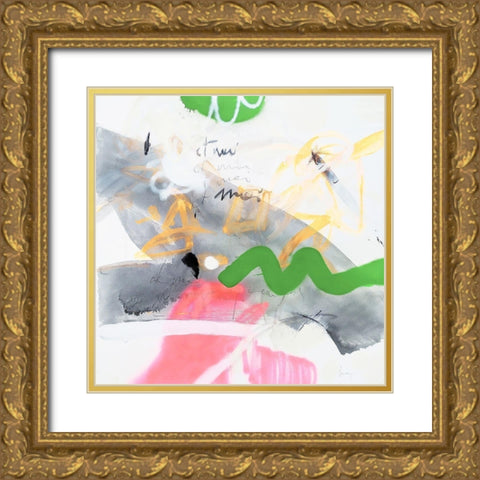 Et Moi-Et Moi Gold Ornate Wood Framed Art Print with Double Matting by Escayo, Alba