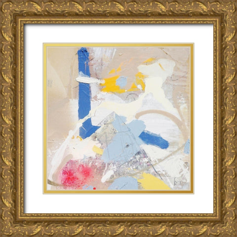 Verano Gold Ornate Wood Framed Art Print with Double Matting by Escayo, Alba