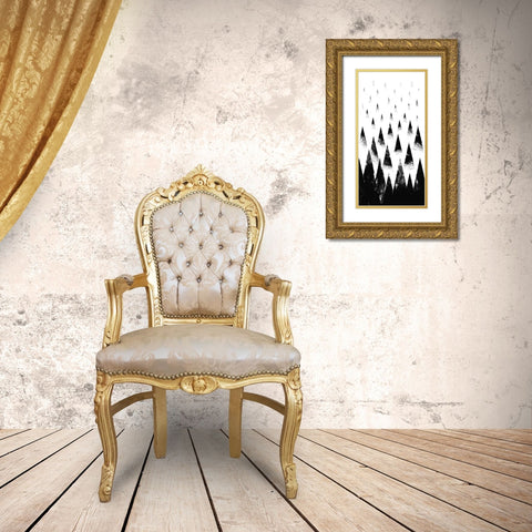 Black Hills Gold Ornate Wood Framed Art Print with Double Matting by Farkas, Robert