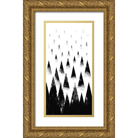 Black Hills Gold Ornate Wood Framed Art Print with Double Matting by Farkas, Robert