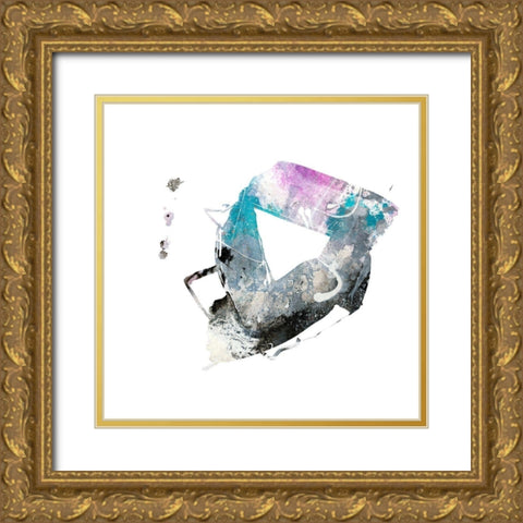 Eastern Visions 4 Gold Ornate Wood Framed Art Print with Double Matting by Frances, Jaclyn