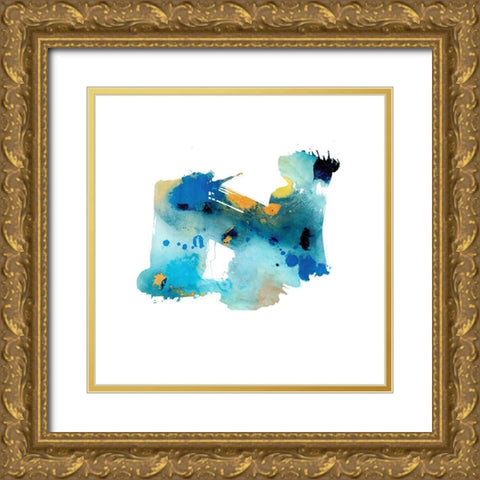 Eastern Visions 5 Gold Ornate Wood Framed Art Print with Double Matting by Frances, Jaclyn