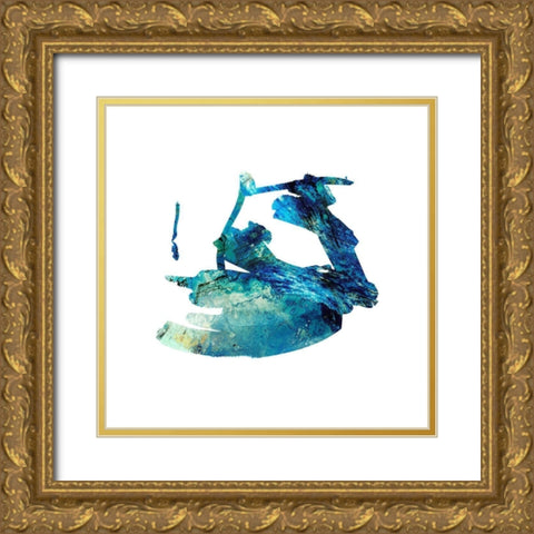 Eastern Visions 8 Gold Ornate Wood Framed Art Print with Double Matting by Frances, Jaclyn