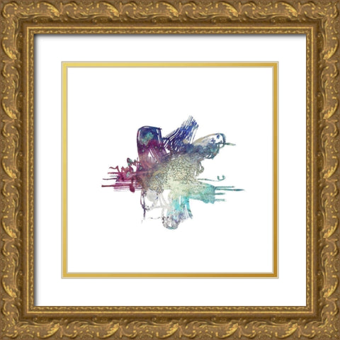 Eastern Visions 9 Gold Ornate Wood Framed Art Print with Double Matting by Frances, Jaclyn