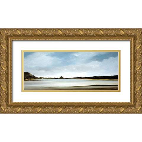 Freedom Gold Ornate Wood Framed Art Print with Double Matting by Fleury, Rick