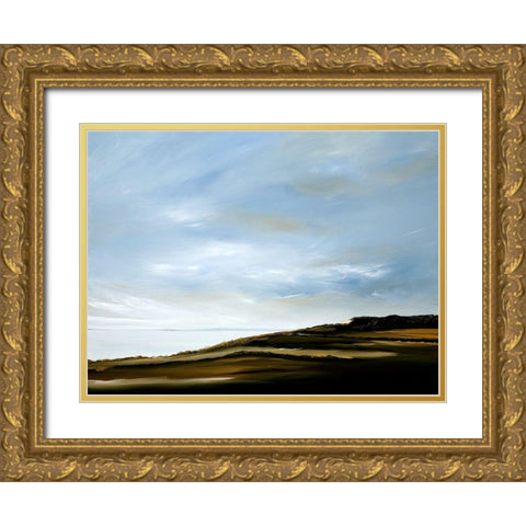 Meditation Gold Ornate Wood Framed Art Print with Double Matting by Fleury, Rick