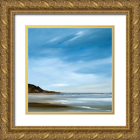 Respite Gold Ornate Wood Framed Art Print with Double Matting by Fleury, Rick