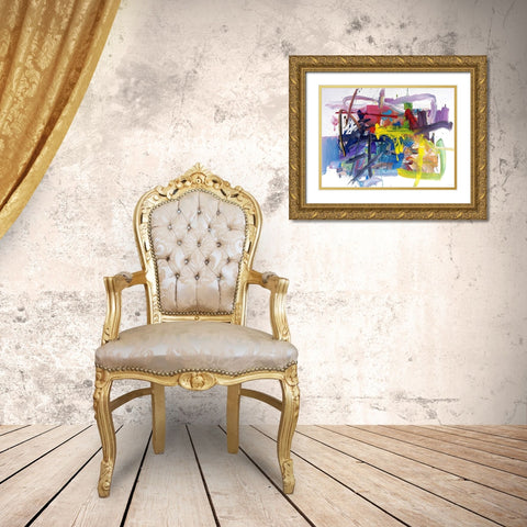 Righteousness Endures Gold Ornate Wood Framed Art Print with Double Matting by Fai, Fong