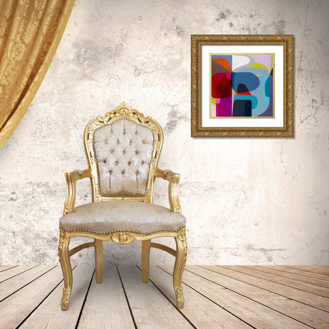 Point of Entry Gold Ornate Wood Framed Art Print with Double Matting by Griese, Marion