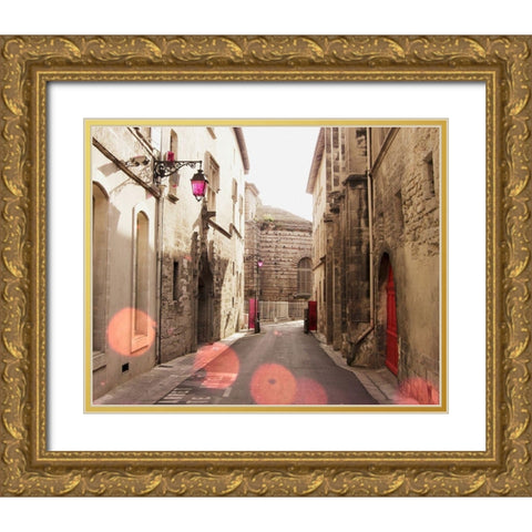 Where Shall We Go Gold Ornate Wood Framed Art Print with Double Matting by Grainne, Lupen