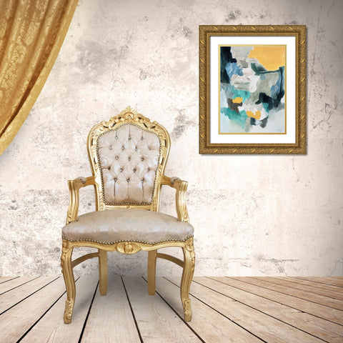 Far Away Gold Ornate Wood Framed Art Print with Double Matting by Gocan, Simona
