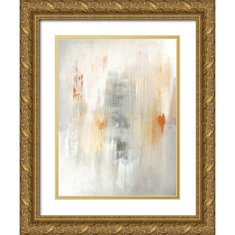 Far and Away Gold Ornate Wood Framed Art Print with Double Matting by Greenberg, Ilana