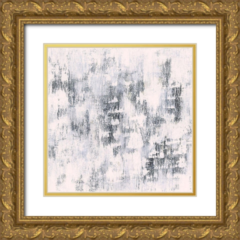 Tranquility Gold Ornate Wood Framed Art Print with Double Matting by Greenberg, Ilana