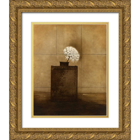 Dark Vessel Gold Ornate Wood Framed Art Print with Double Matting by Gauthier, Jan