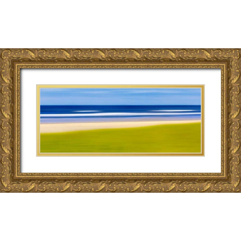From the Dunes Gold Ornate Wood Framed Art Print with Double Matting by Gendreau, Katherine