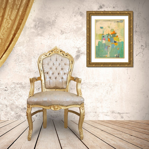 Majestic Gold Ornate Wood Framed Art Print with Double Matting by Gaziano, Dorothy