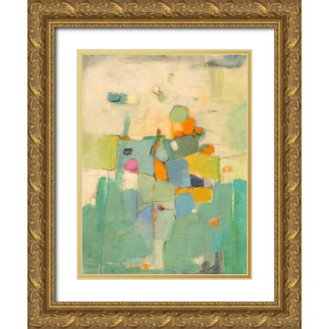 Majestic Gold Ornate Wood Framed Art Print with Double Matting by Gaziano, Dorothy