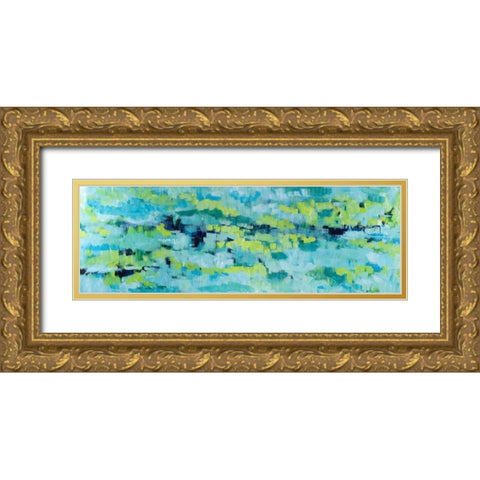 Except When Soft Rains Gold Ornate Wood Framed Art Print with Double Matting by Gonda, Tamara