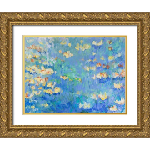 Shenandoah Gold Ornate Wood Framed Art Print with Double Matting by Gonda, Tamara