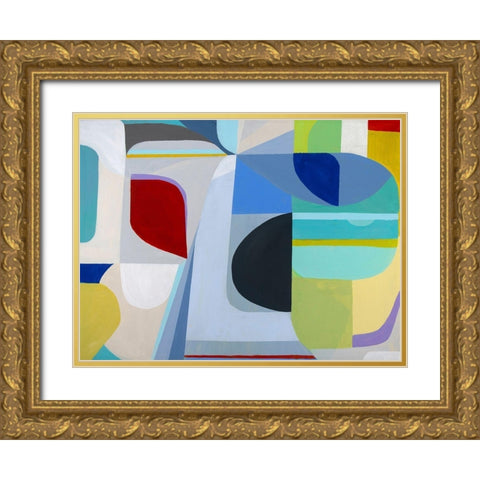 Into the Sky of This Gold Ornate Wood Framed Art Print with Double Matting by Griese, Marion