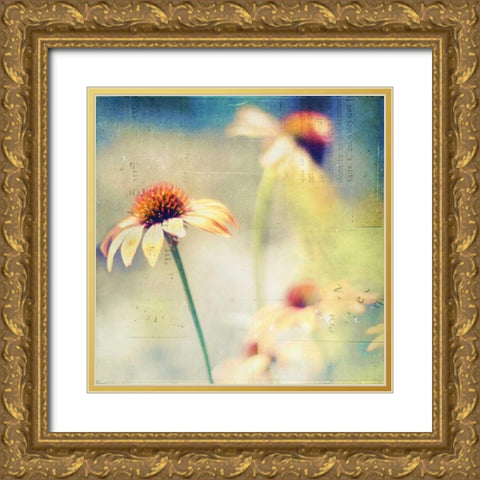 Courage Is Fear That Has Said Its Prayers Gold Ornate Wood Framed Art Print with Double Matting by Hanna, Dawn D.