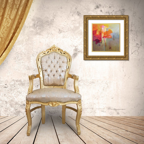 Second Chances III Gold Ornate Wood Framed Art Print with Double Matting by Hassler, Pam