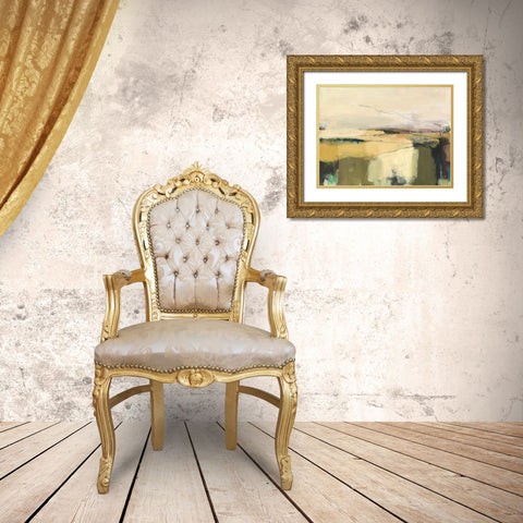 Midcoast 1 Gold Ornate Wood Framed Art Print with Double Matting by Hawkins, Amanda K.