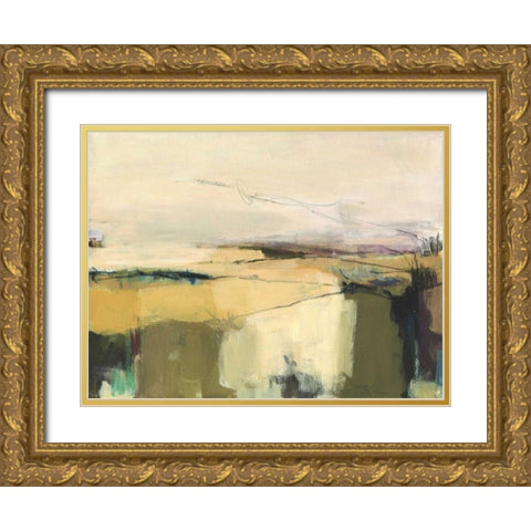 Midcoast 1 Gold Ornate Wood Framed Art Print with Double Matting by Hawkins, Amanda K.