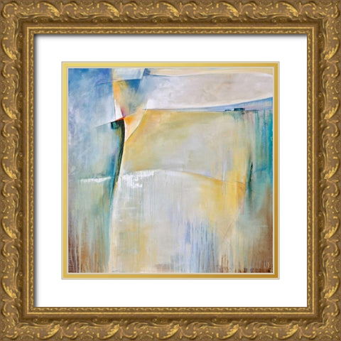 At the Source Gold Ornate Wood Framed Art Print with Double Matting by Hale, Karen