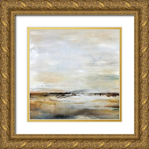 Take a Breath Gold Ornate Wood Framed Art Print with Double Matting by Hale, Karen