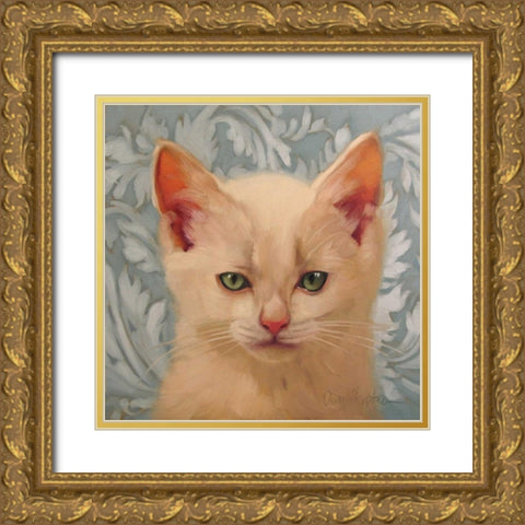 Killer Gold Ornate Wood Framed Art Print with Double Matting by Hoeptner, Diane