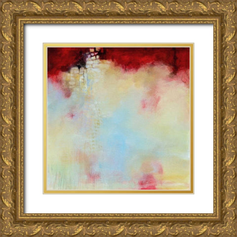 Ascending Gold Ornate Wood Framed Art Print with Double Matting by Hale, Karen