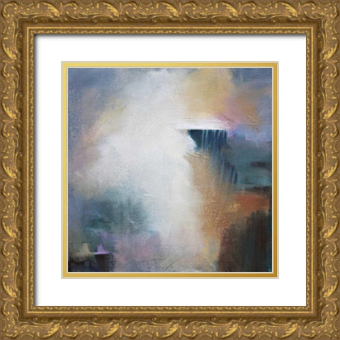 First Light Gold Ornate Wood Framed Art Print with Double Matting by Hale, Karen