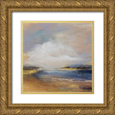Another Day Gold Ornate Wood Framed Art Print with Double Matting by Hale, Karen