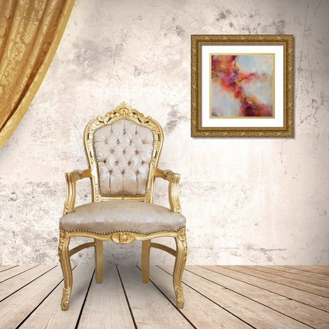 Spark of Dreams Gold Ornate Wood Framed Art Print with Double Matting by Hale, Karen