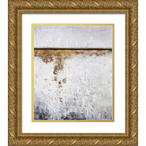 Out Of The Depths Gold Ornate Wood Framed Art Print with Double Matting by Hale, Karen