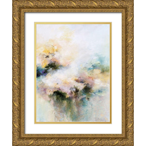 Fresh Scent Gold Ornate Wood Framed Art Print with Double Matting by Hale, Karen