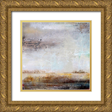 Contemporary Experience Gold Ornate Wood Framed Art Print with Double Matting by Hale, Karen