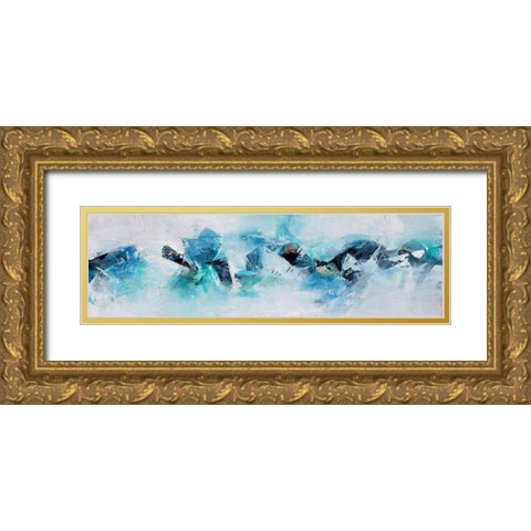 Frozen In Time Gold Ornate Wood Framed Art Print with Double Matting by Hale, Karen