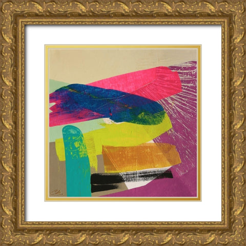 Whale Watching No. 2 Gold Ornate Wood Framed Art Print with Double Matting by Hendrick, Cathe