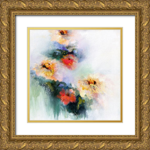 Unfolding Gold Ornate Wood Framed Art Print with Double Matting by Hale, Karen