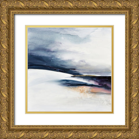 A Place To Be Gold Ornate Wood Framed Art Print with Double Matting by Hale, Karen