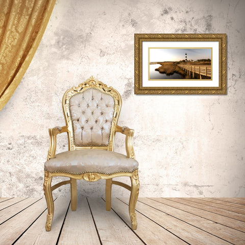 Bodie Panorama Gold Ornate Wood Framed Art Print with Double Matting by Head, Danny