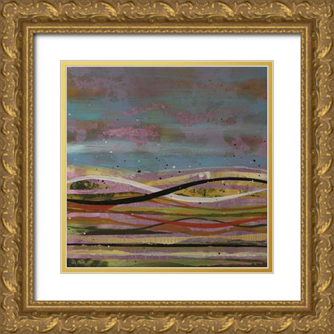 High Plains 1 Gold Ornate Wood Framed Art Print with Double Matting by Hile, Scott