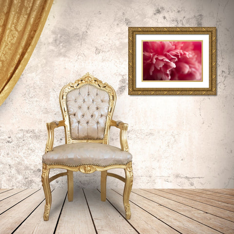 Nebula Gold Ornate Wood Framed Art Print with Double Matting by PhotoINC Studio